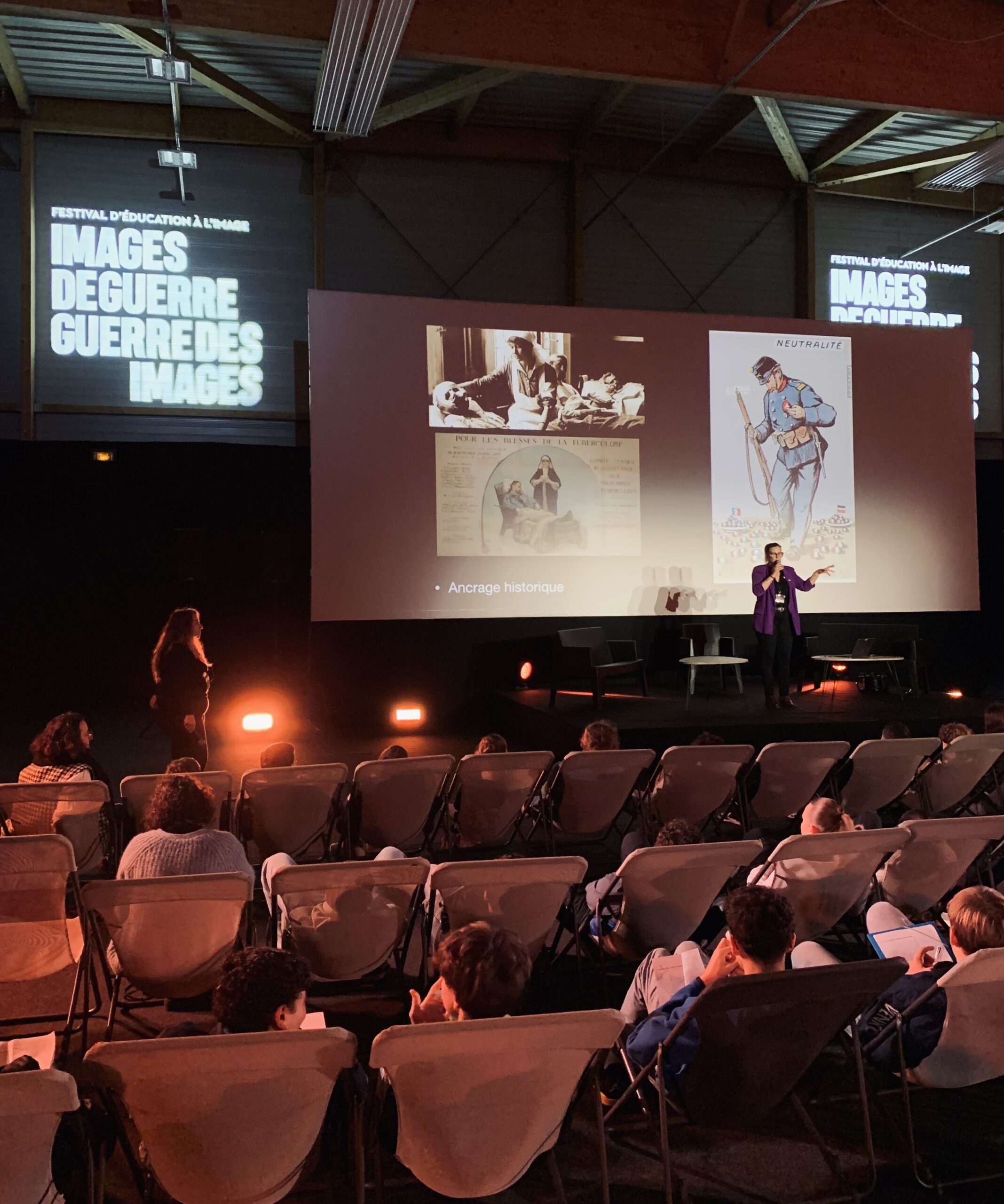 Rencontres dans le cadre du festival Images de Guerre