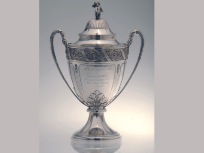 Coupe de France de Football présentée dans l'exposition Coup d'envoi au Centre d'histoire du Mémorial 14-18 Notre-Dame de Lorette