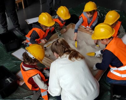 Visite atelier Fouilles archéo au Mémorial 14-18 Notre-Dame de Lorette