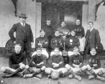 Equipe du RC Lens en 1909 ©Maurice Denis